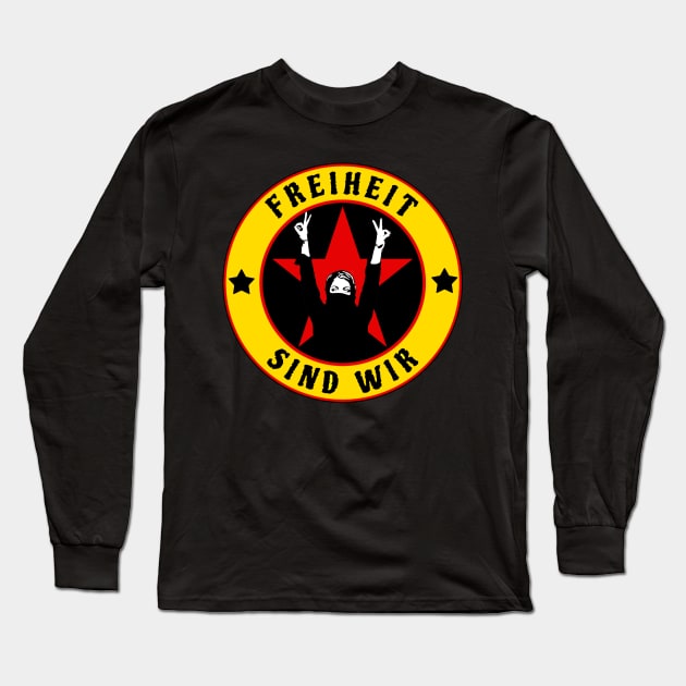 Thema freiheit sind wir Long Sleeve T-Shirt by TapaTure